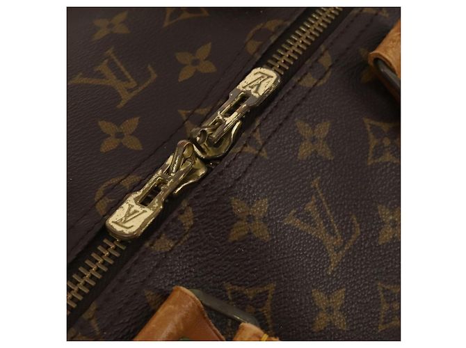 LOUIS VUITTON Monogram Keepall 55 Boston Bag M41424 LV Auth ar14101 Monogramma - vista 10
