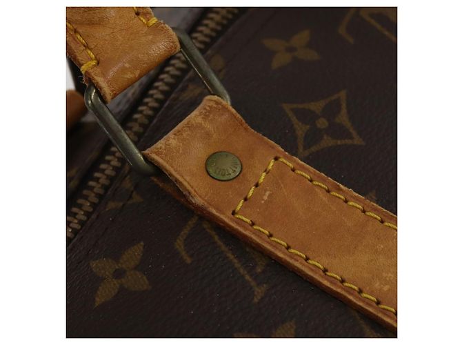 LOUIS VUITTON Monogram Keepall 55 Boston Bag M41424 LV Auth ar14101 Monogramma - vista 17