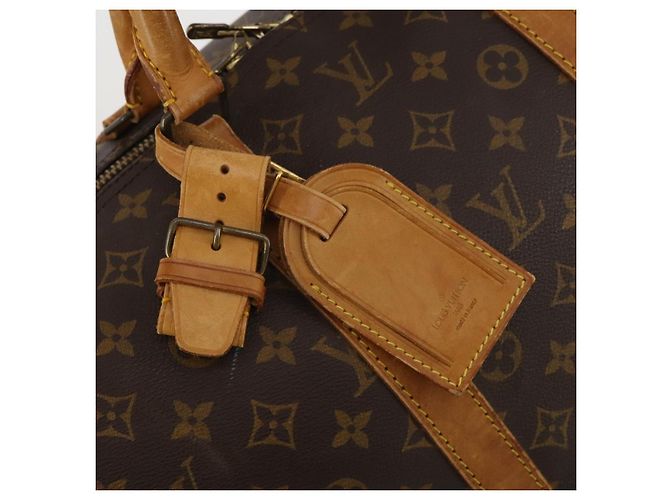 LOUIS VUITTON Monogram Keepall 55 Boston Bag M41424 LV Auth ar14101 Monogramma - vista 19