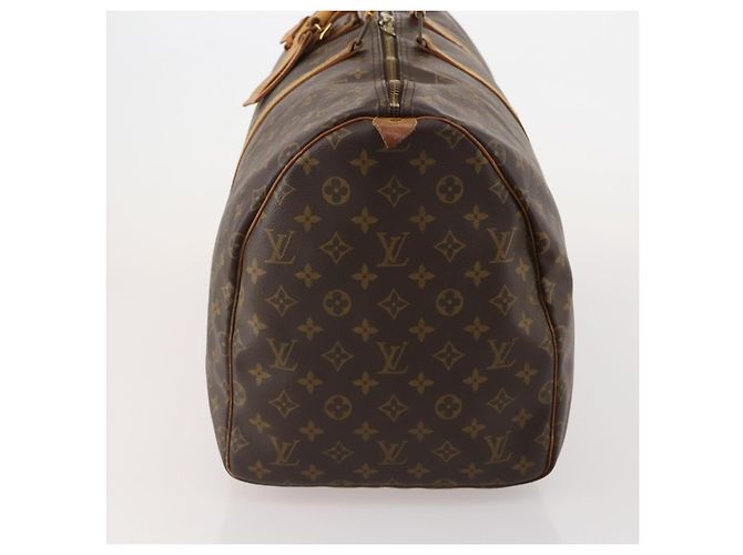 LOUIS VUITTON Monogram Keepall 55 Boston Bag M41424 LV Auth ar14101 Monogramma - vista 3