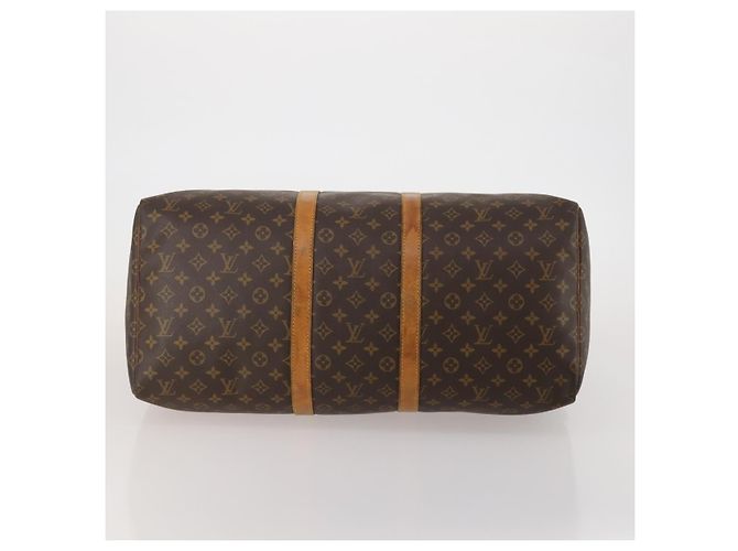 LOUIS VUITTON Monogram Keepall 55 Boston Bag M41424 LV Auth ar14101 Monogramma - vista 5