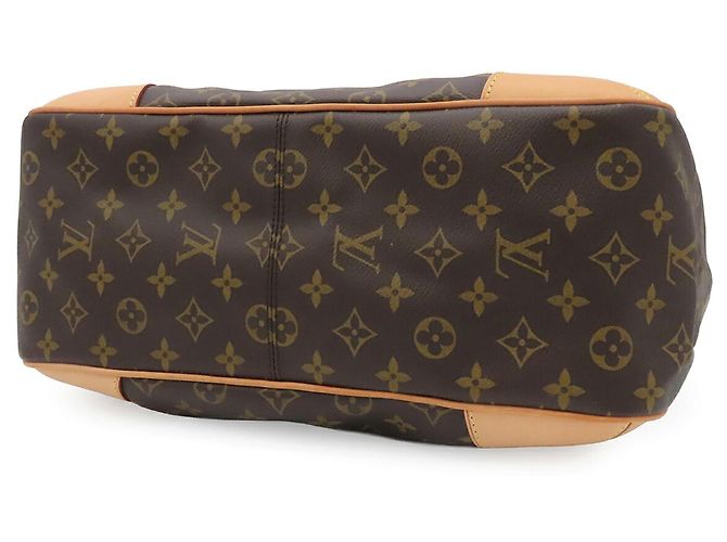 Borsa Satchel Louis Vuitton Monogram Estrela MM Marrone - vista 3