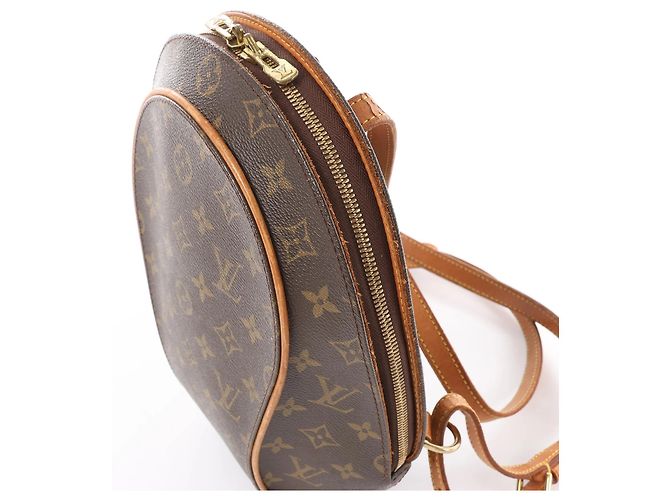 Zaino Louis Vuitton Monogram Canvas Ellipse in Brown M51125 Marrone - vista 3