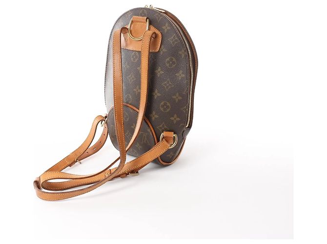 Zaino Louis Vuitton Monogram Canvas Ellipse in Brown M51125 Marrone - vista 4