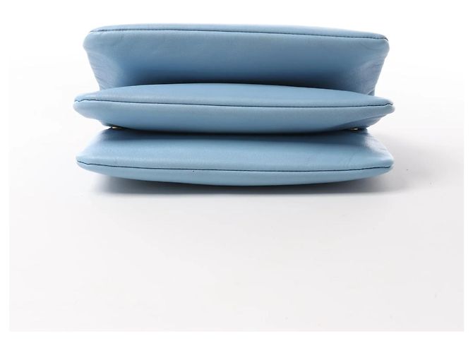 Céline Bolsa Tiracolo Trio Small em couro Celine em Azul Cinza - vista 6