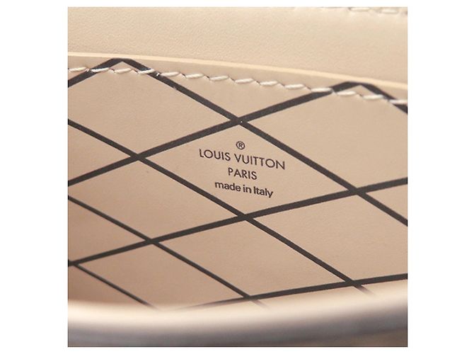 Borsa a tracolla Louis Vuitton Monogram Reverse Pochette Trunk Verticale Marrone - vista 5