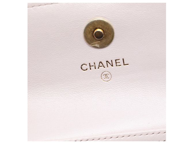 Clutch Chanel Mini Quilted Lambskin Pearl Crush Marrone con Catena e Tracolla - vista 5