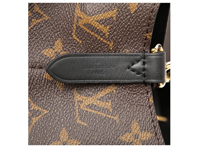 Borsa a secchiello Louis Vuitton Monogram Neonoe MM Nera Nero - vista 5