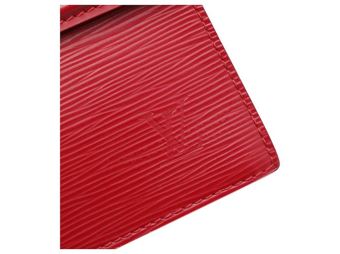 Twist Borsa Louis Vuitton Epi Sevigne rossa Rosso - vista 6