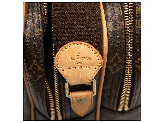 Borsa a tracolla Louis Vuitton Monogram Reporter PM Marrone - vista 6