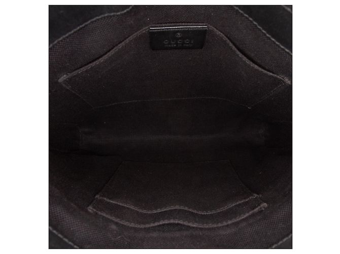 Gucci Small GG Supreme Web Messenger Bag Schwarz - Ansicht 4