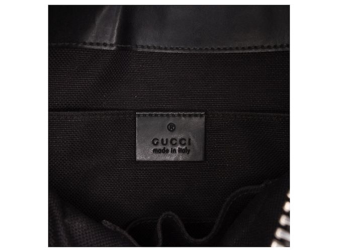 Gucci Small GG Supreme Web Messenger Bag Schwarz - Ansicht 5