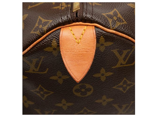 Borsa Boston Louis Vuitton Monogram Speedy 40 Marrone - vista 5