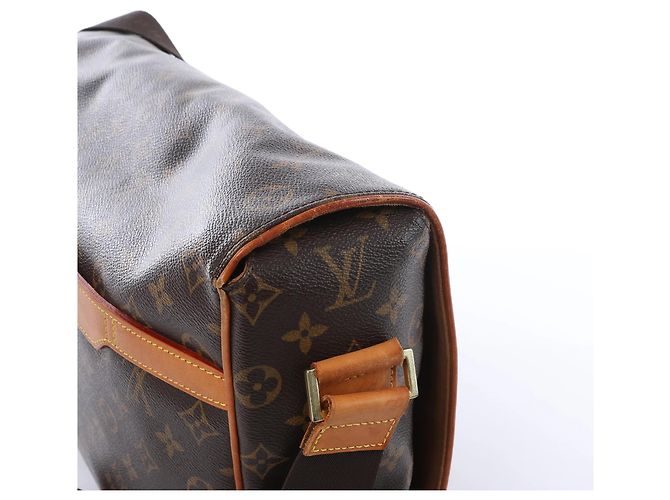 Borsa a tracolla Louis Vuitton Abbesses Monogram Canvas in marrone M45257 - vista 4