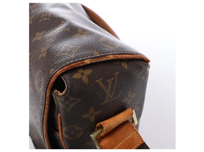 Borsa a tracolla Louis Vuitton Abbesses Monogram Canvas in marrone M45257 - vista 5