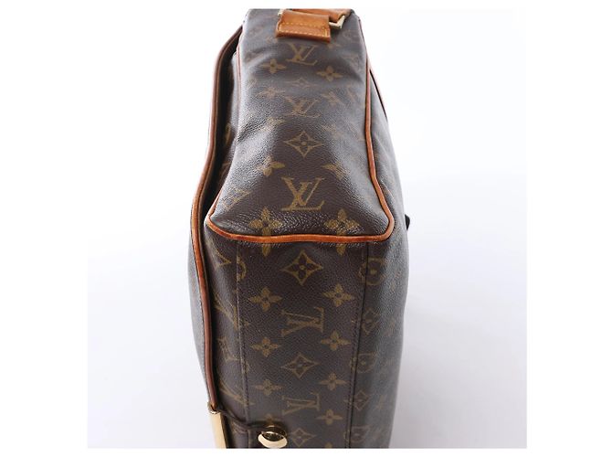 Borsa a tracolla Louis Vuitton Abbesses Monogram Canvas in marrone M45257 - vista 8