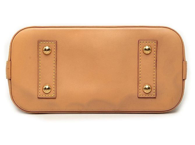 Borsa Satchel Louis Vuitton Monogram Alma BB Marrone - vista 3