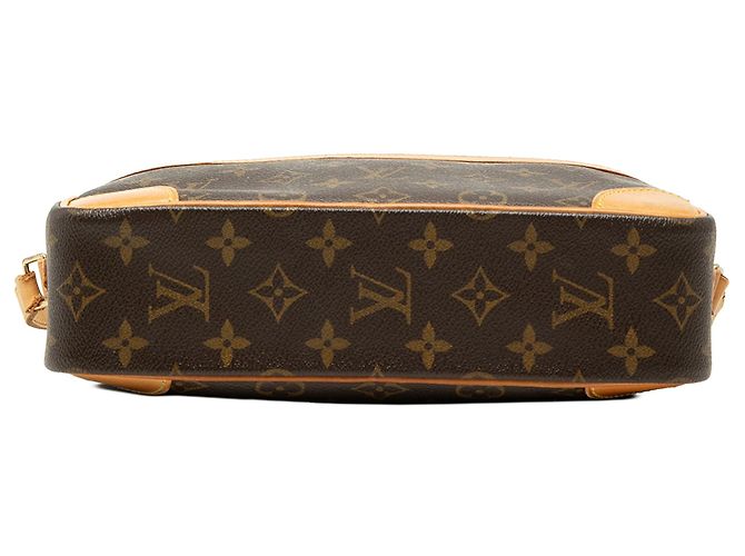Borsa a tracolla Louis Vuitton Monogram Trocadero 27 Marrone - vista 3