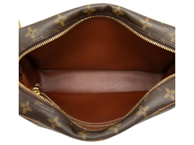 Borsa a tracolla Louis Vuitton Monogram Trocadero 27 Marrone - vista 4