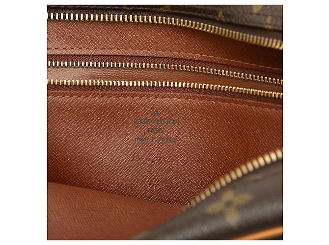 Borsa a tracolla Louis Vuitton Monogram Trocadero 27 Marrone - vista 5