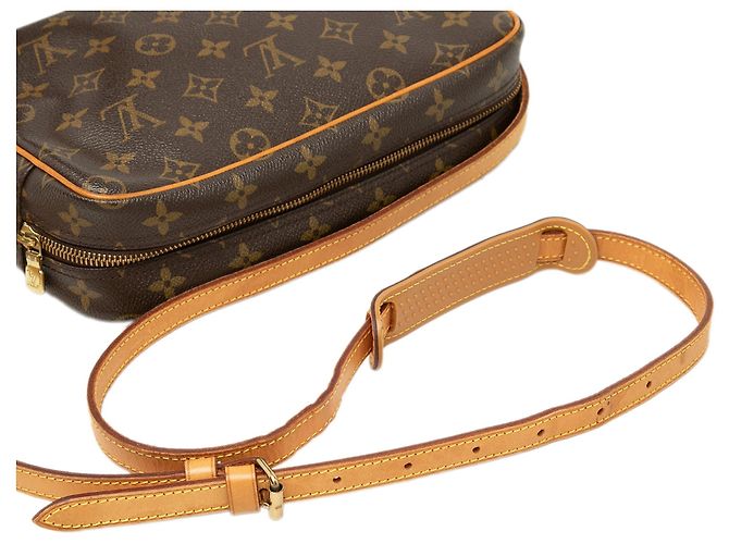 Borsa a tracolla Louis Vuitton Monogram Trocadero 27 Marrone - vista 6