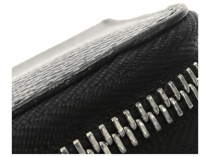 Cartera Larga Louis Vuitton Damier Graphite Zippy Organizer Wallet Negra Negro - vista 13