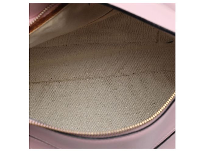 Borsa Puzzle Medium in pelle di vitello rosa LOEWE - vista 4