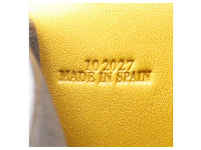 Borsa a tracolla LOEWE Mini Anagram Heel in vitello liscio marrone - vista 6