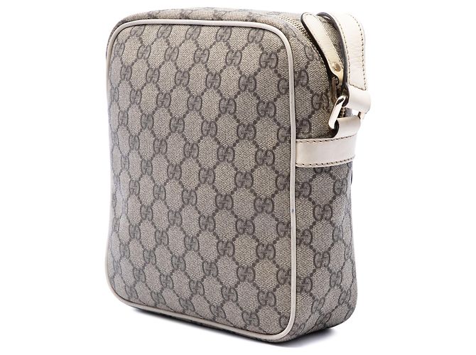 Borsa a tracolla Gucci GG Supreme Beige - vista 2