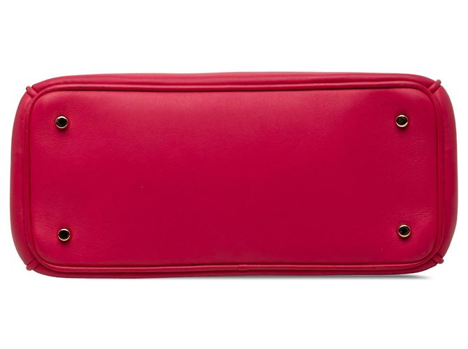 Borsa Diorissimo Mini Satchel in pelle rosa Dior - vista 3