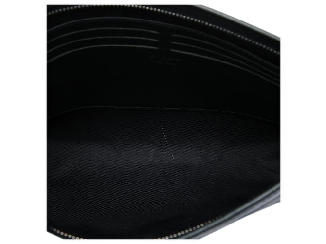Borsa a pochette Louis Vuitton Monogram Galaxy Pochette Voyage MM nera Nero - vista 4