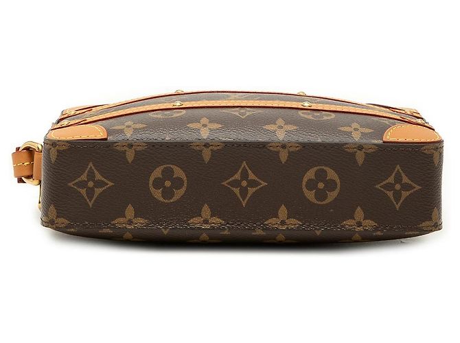Borsa Clutch Soft Trunk Monogram Louis Vuitton Marrone - vista 3