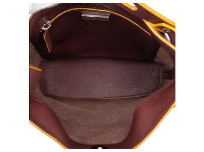 Borsa a tracolla in pelle LOEWE rossa Rosso - vista 4