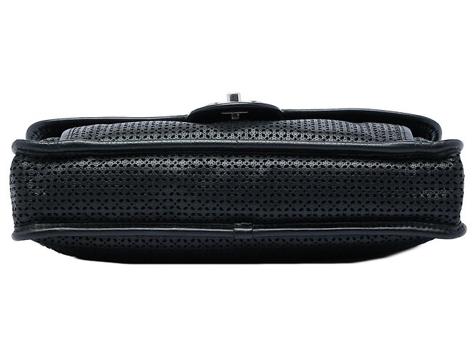 Borsa a tracolla Chanel Medium Perforated Calfskin Up In The Air Flap Nera Nero - vista 3