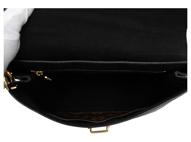 Borsa Satchel Louis Vuitton Monogram One Handle Flap MM Marrone - vista 4