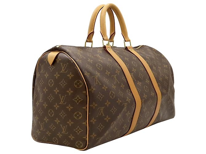 Louis Vuitton Monogram Keepall 45 Reisetasche Braun - Ansicht 2