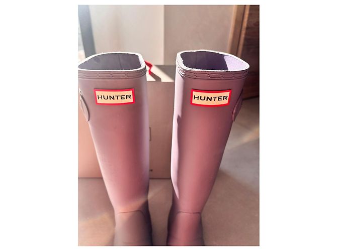 Botas de goma Hunter Original Tall Púrpura - vista 3