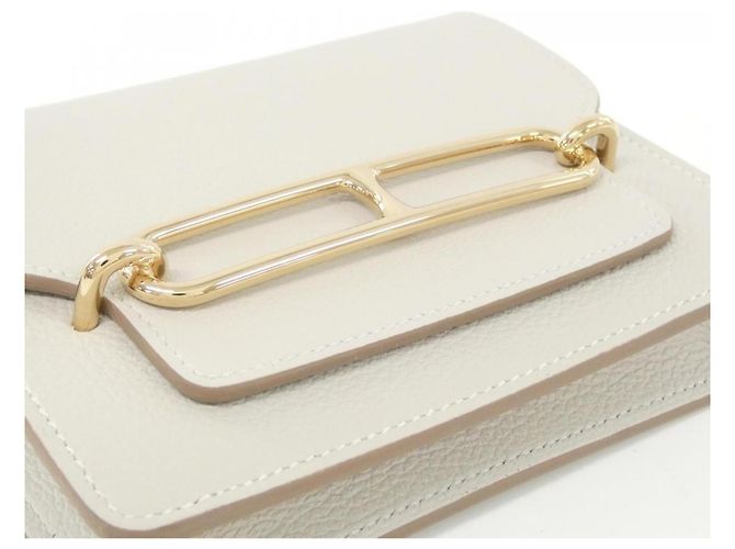 Hermès Hermes Luli Slim 082053CP Langbeutel Beige - Ansicht 3