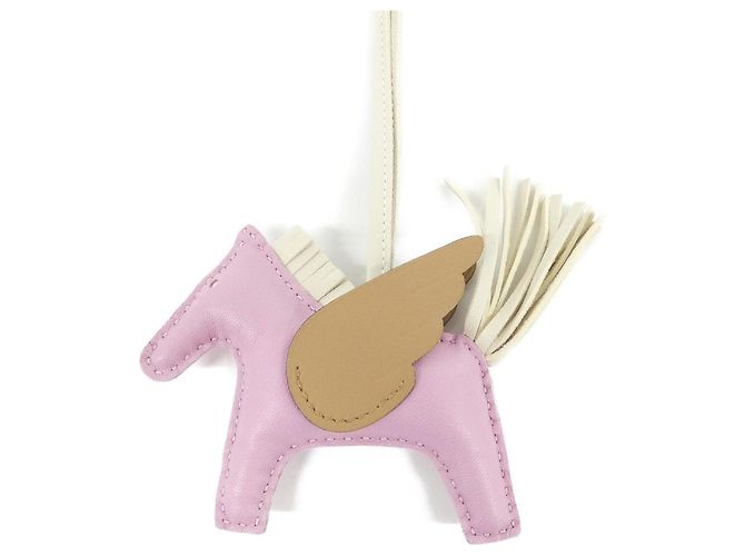 Hermès Hermes Rodeo Pegasus Handbag Charm Rosa - vista 2
