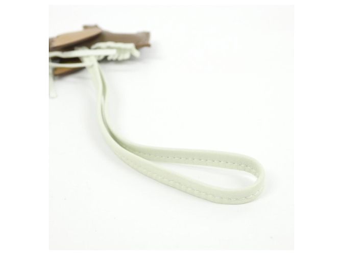 Hermès Hermes Rodeo Pegasus Accessory Bag Charm PM Taupe Verde chiaro - vista 3