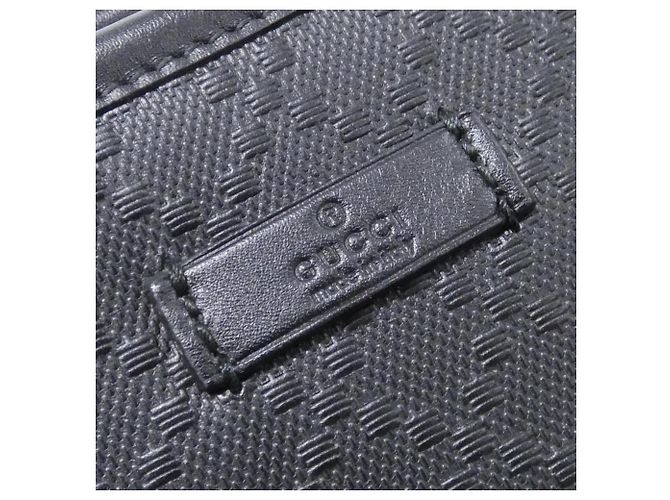 Bolso de mano Gucci 309413 AIZ1G de cuero negro - vista 4