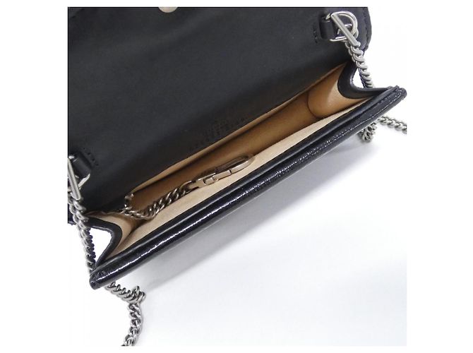 Borsa a tracolla Gucci DIONYSUS 476432 9TIBN Nero Blu - vista 6