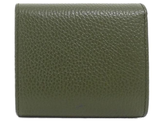 Cartera bi-fold Gucci GG Marmont Verde - vista 2