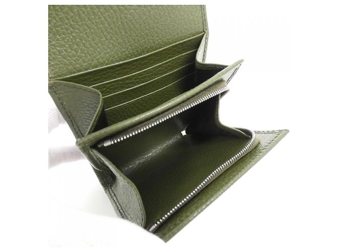 Cartera bi-fold Gucci GG Marmont Verde - vista 7