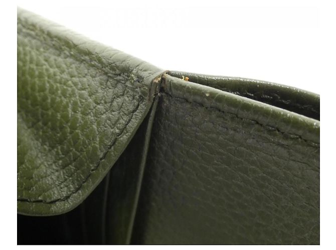 Cartera bi-fold Gucci GG Marmont Verde - vista 8