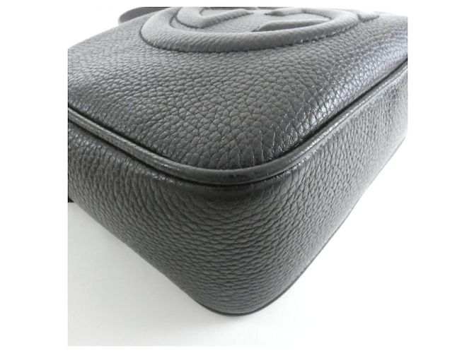 Borsa a tracolla Gucci Soho in pelle Nero - vista 3