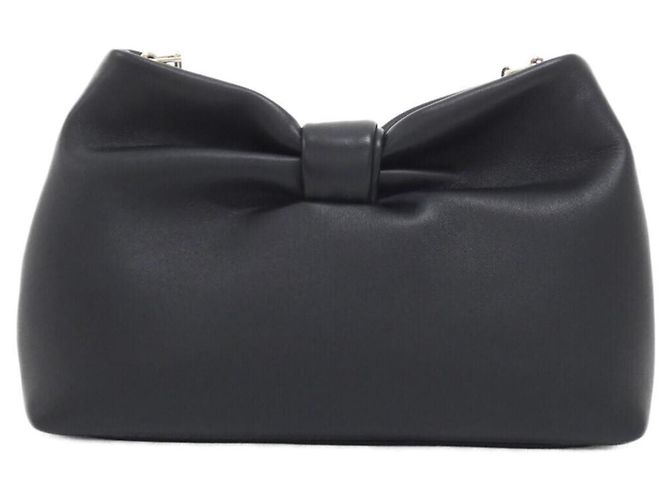 Borsa piccola Christian Dior Bow Nero - vista 2