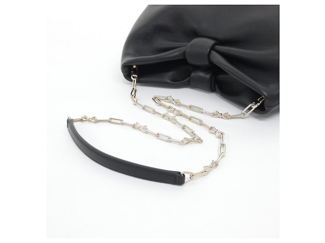 Borsa piccola Christian Dior Bow Nero - vista 8