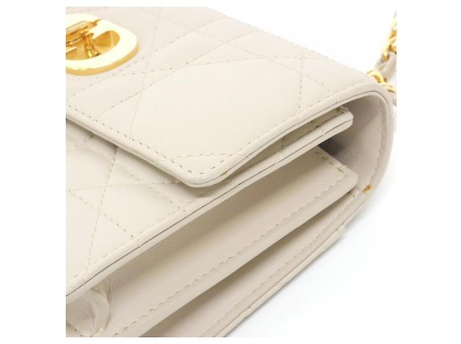 Borsa Christian Dior Miss Caro Mini Beige - vista 5
