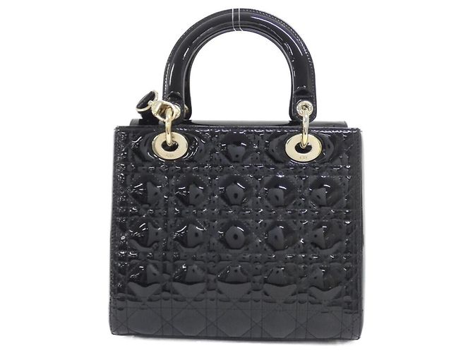 Borsa Christian Dior Lady Medium Nero - vista 2